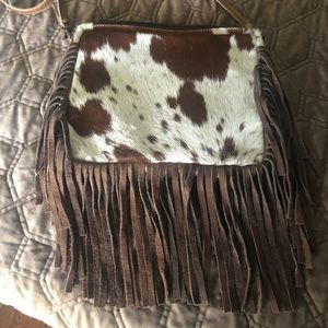 Cowhide Crossbody